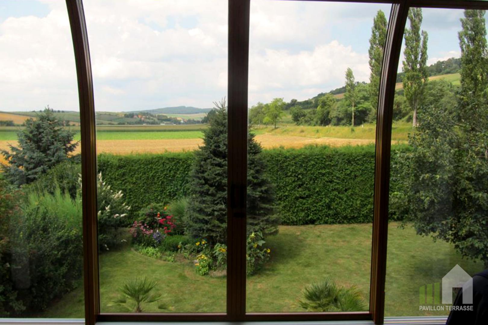 ABRIS de TERRASSE BALCON pour aménager sa Loggia I Bow window coulissante  et amovible