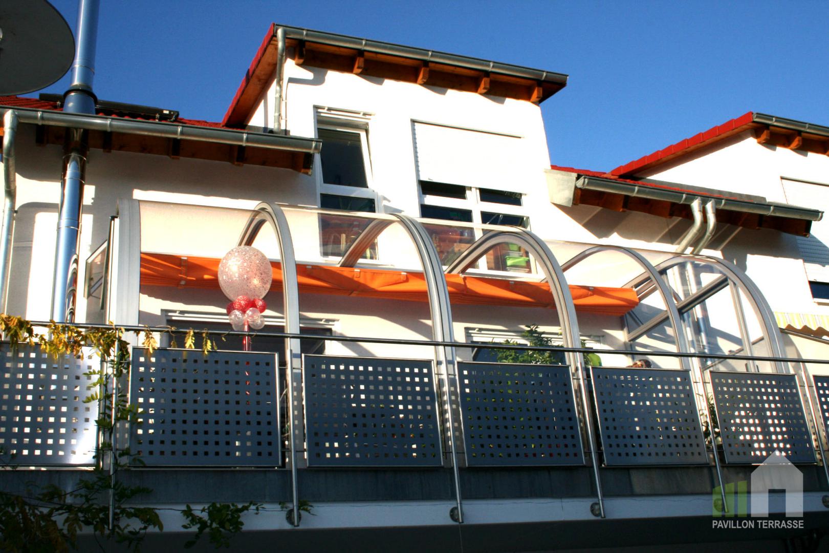 ABRIS de TERRASSE BALCON pour aménager sa Loggia I Bow window coulissante  et amovible